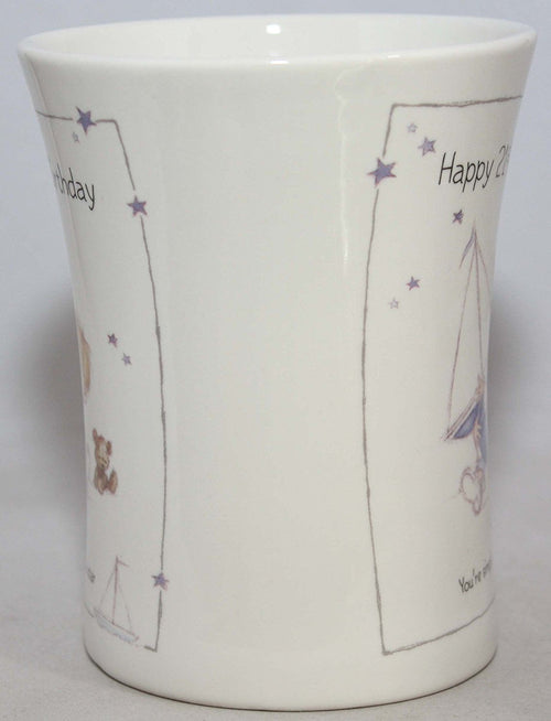 Little Treasures Happy 21st Birthday China Mug