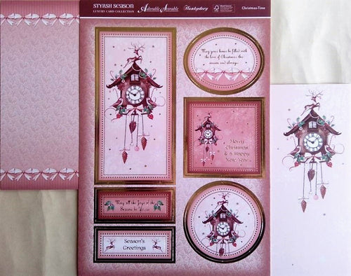 Hunkydory STYLISH SEASON Luxury Topper Set ~ CHRISTMAS TIME