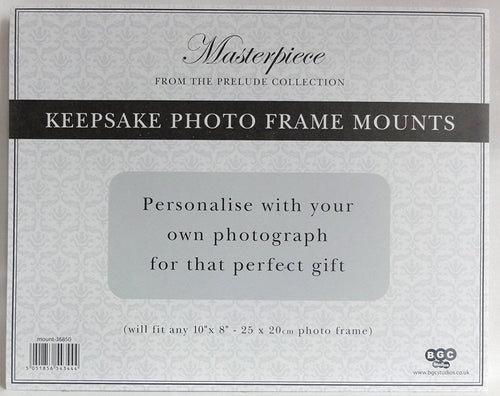 10 x 8 Sentiment Photo Mount Nan Message