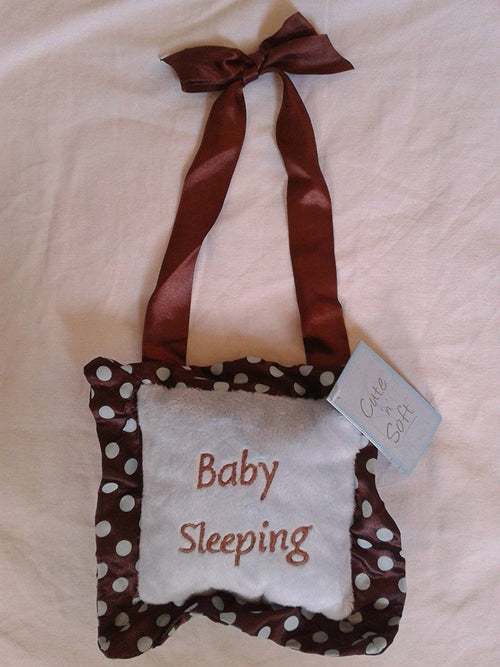 cute n soft baby cushion blue