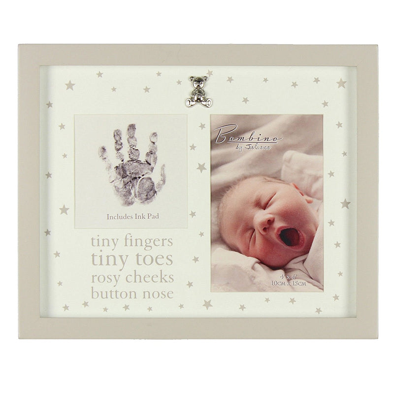 bambino photoframe print tiny fingers & ink pad