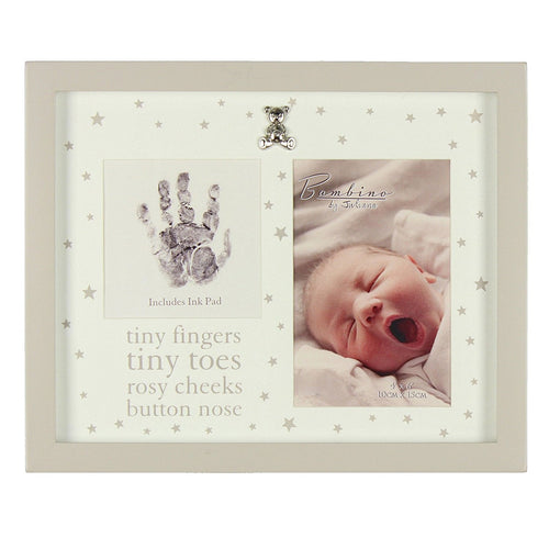 bambino photoframe print tiny fingers & ink pad