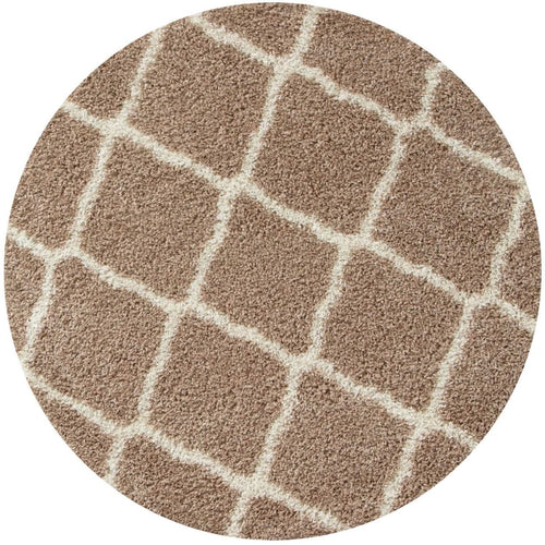 Moroccan Beige Shaggy Rug | 720