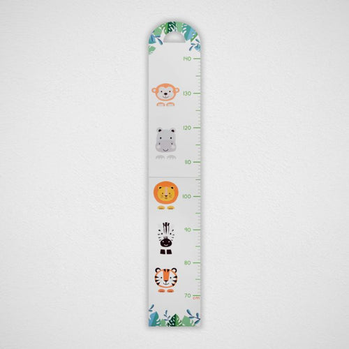 Jungle Baby Wooden Foldable Height Chart