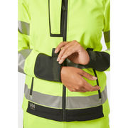 Helly Hansen 74098 Women's Luna Hi Vis Softshell Jacket