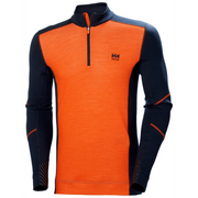 Helly Hansen 75107 Lifa Base Layer Merino Half Zip