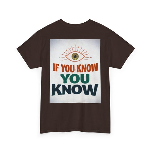 If You Know You Know Retro Eye Tee | Vintage Graphic T-Shirt