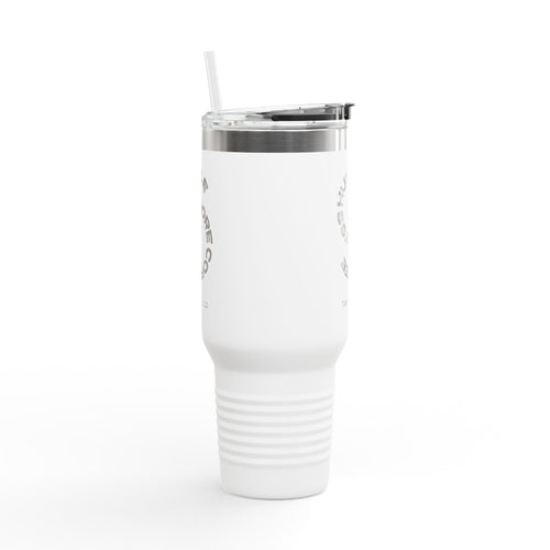 Less Hustle More Coffee, Take a Sip Insulated Travel Mug 40oz | Tumbler