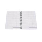 Ideal - A5 Cashbook Wiro Double Cash - 120 Pages  - Green (764)