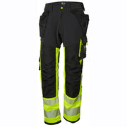 Helly Hansen 77471 ICU Hi-Vis Holster Pocket Knee Pad Trousers Class 1