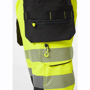 Helly Hansen 77502 ICU BRZ Hi-Vis Pirate Construction Pants Trousers, Class 1