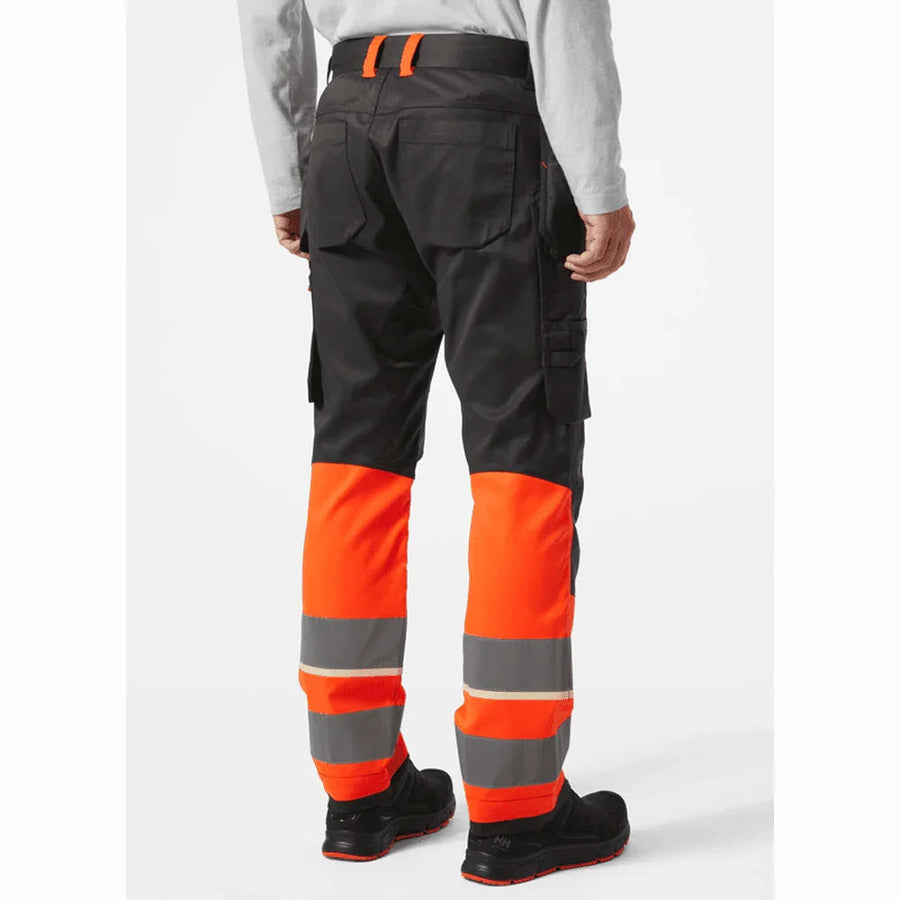 Helly Hansen 77511 UC-ME Hi-Vis Constuction Pants Trousers Class 1