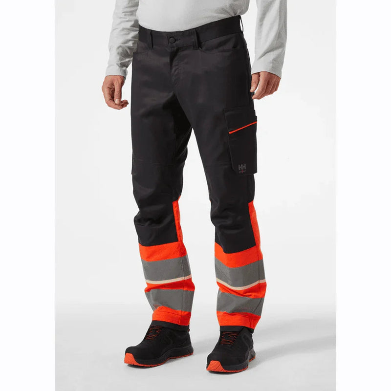 Helly Hansen UC-ME 2-Way Stretch Hi-Vis Work Cargo Pant Trouser Class 1