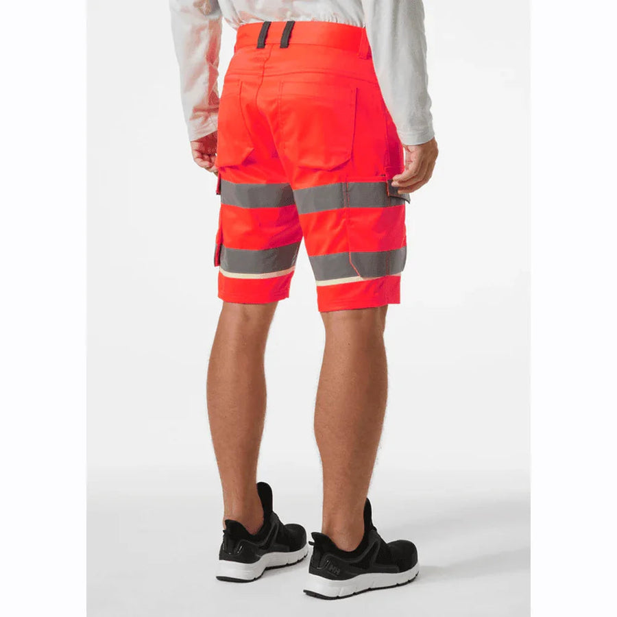 Helly Hansen 77517 UC-ME Hi-Vis 2-Way Stretch Cargo Work Shorts