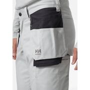 Helly Hansen 77521 Manchester Holster Pocket Knee Pad Trousers Grey Fog
