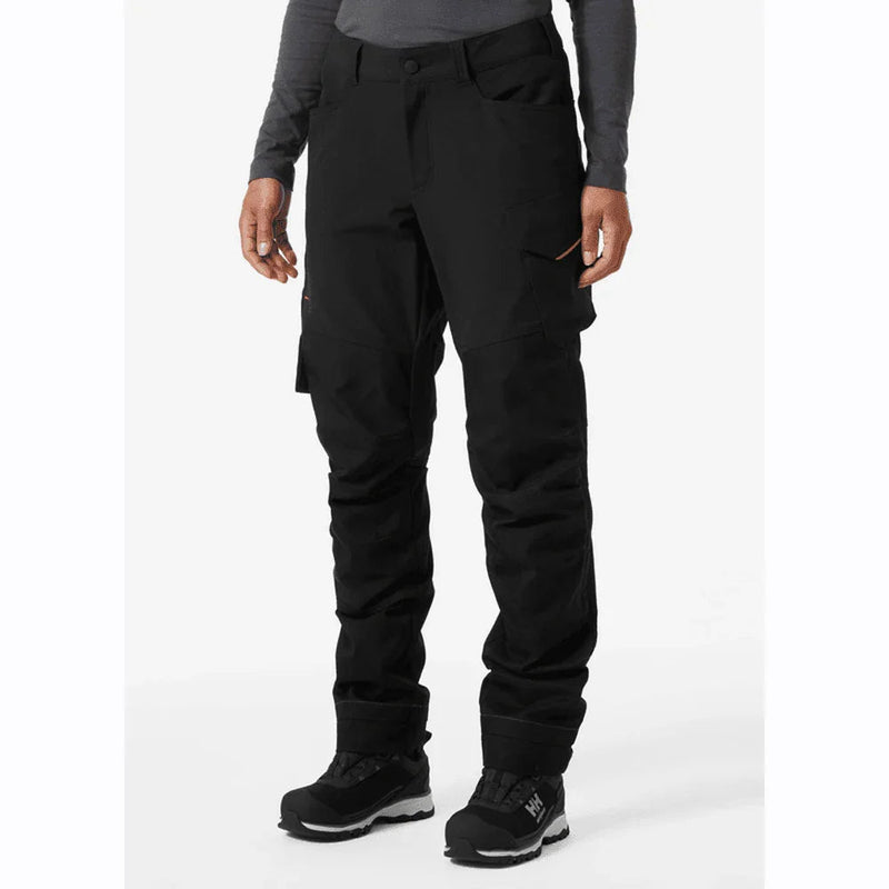 Helly Hansen 77592 Luna BRZ 4-Way Stretch Construction Pant Trousers Black, Waist 32" Leg 32"