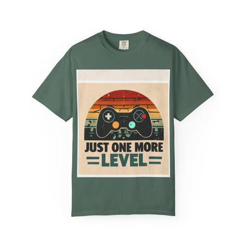 Retro Video Game Controller Just One More Level T-Shirt | Gamer Tee