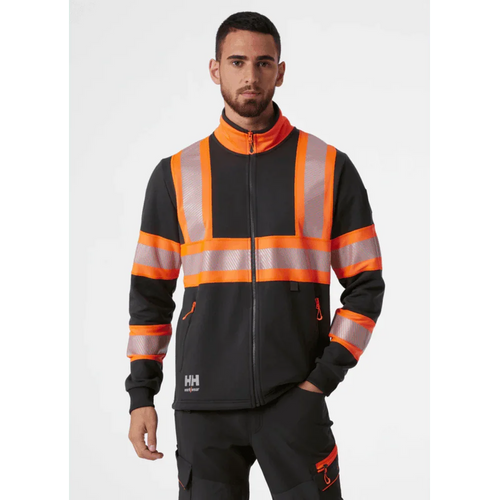 Helly Hansen 79274 ICU Hi-Vis Full Zip Sweatshirt