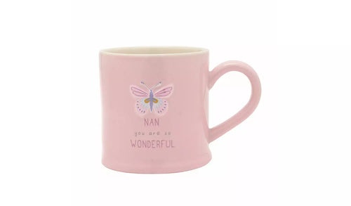 Love Life Lilac Ceramic Mug - Nan