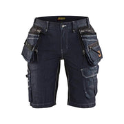 Blaklader 7992 Women's Stretch Denim Holster Pocket Shorts X1900