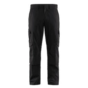 Blaklader 1448 Industry Stretch Kneepad Trousers Black/Hi-Vis Yellow