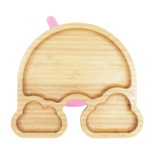 Baby Bamboo Weaning Suction Plate