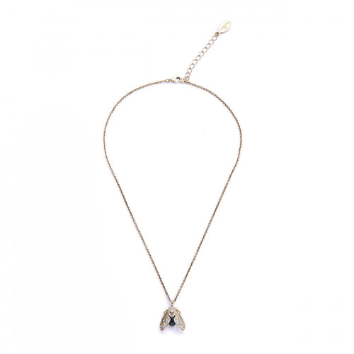 Bejewelled Moth Pendant