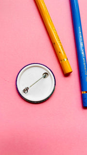 “Here for the Chips” Seagull Badge or Magnet