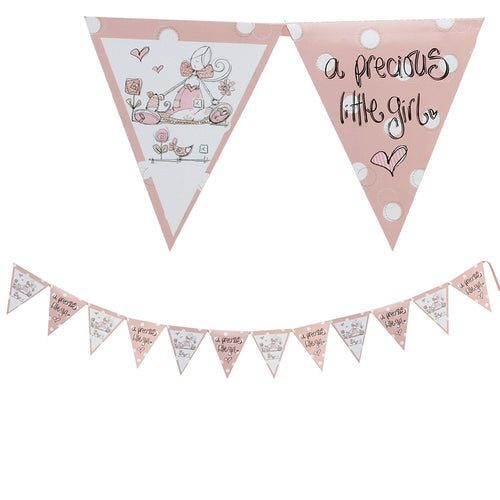 Tracey Russell Polka Dot Partyware Paper Bunting 2.5m - Girl