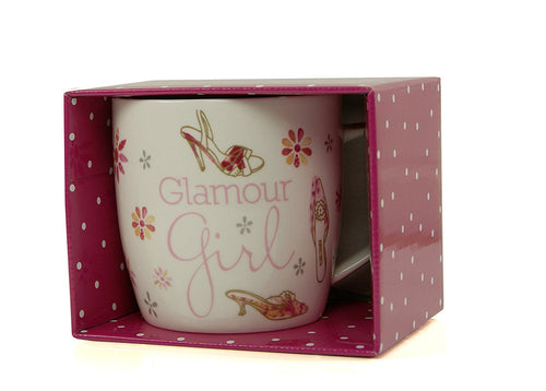 Gift For Her Flower Collection Beautiful Mug In Gift Box New Glamour Girl