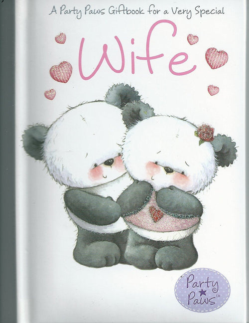 A Party Paws Giftbook for a Very Special Wife