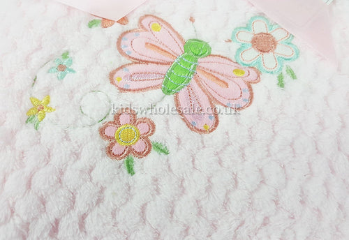 Baby Boys Girls Soft Touch Waffle Blanket Wrap In Multi Colours
