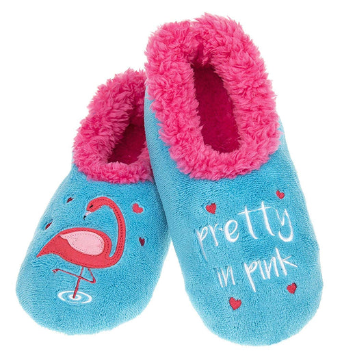 Snoozies Creature Comforts Fun Fleece Slippers