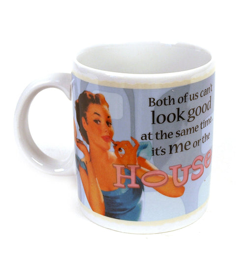 Fun Retro Style Mug House Design