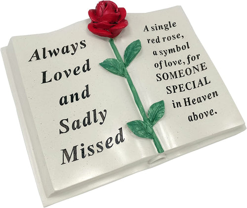 David Fischhoff Iemand Special Red Rose Memorial Book
