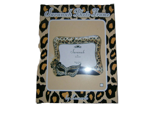 savanah by leonardo photoframe gold or black pattern 4"x6" one supplied