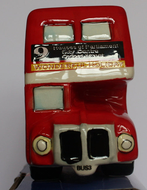 London Bus Money Box (Money Bank, Piggy Bank), Classic Design by Lesser & Pavey