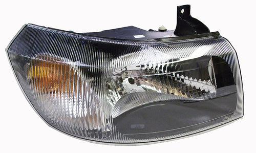 Ford Transit Right Hand Headlamp for 2002-06 - Black Finish
