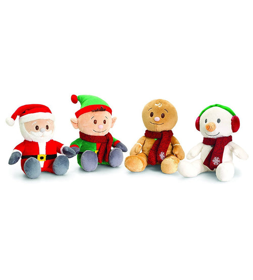 Keel Toys Christmas Beanie Pals set