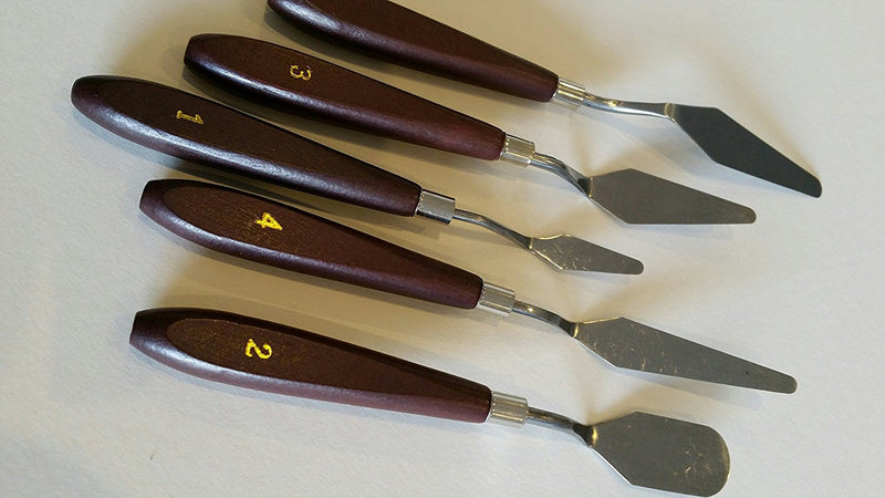 Artist Palette - 5 piece Artist Palette Knives
