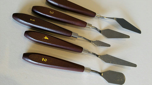 Artist Palette - 5 piece Artist Palette Knives