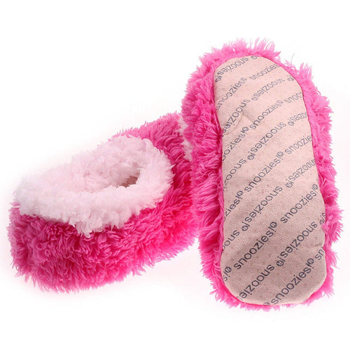 OMG! Snoozies Slippers, Cosy, Comfy, Sherpa Fleece ~ Small Ladies Size UK 3-4