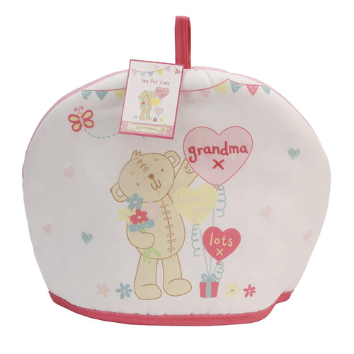 Button Corner "Grandma Love You Lots x" Tea Cosy