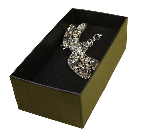 Dragonfly Diamante Keyring and Presentation Box