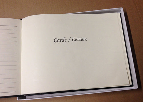 Tallon Condolence Book with Keepsake Box