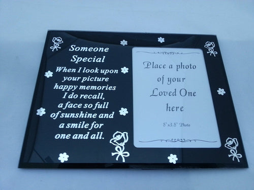 Someone Special Mirror Memorial photo Frame