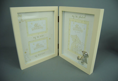 Pale Yellow Babies frame 1st Scan - 2nd Scan & First Photo frame for the New baby