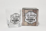 Brand New Gents slogan Whiskey Spirits Glass Tumber 3 designs
