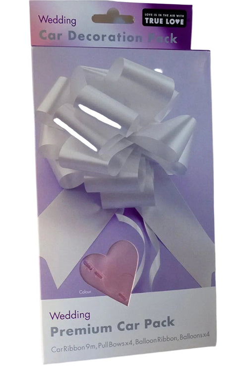 WEDDING CAR PINK PREMIUM QUALITY DECORATION KIT