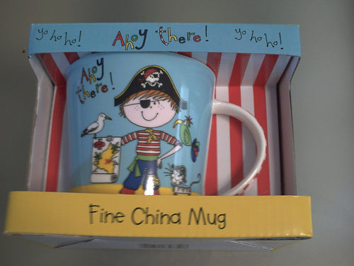 Rachel Ellen Design Pirate Mug